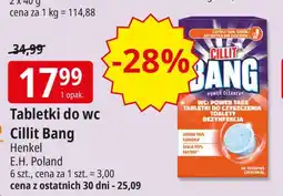 E.Leclerc Tabletki do czyszczenia wc Cillit Bang oferta