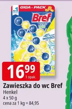 E.Leclerc Kostka do wc 4 function lemon Bref Power Aktiv oferta