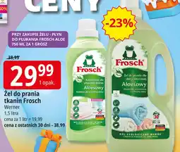 E.Leclerc Żel do prania aloes Frosch oferta