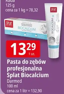 E.Leclerc Pasta do zębów biocalcium Splat Professional oferta