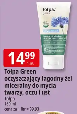 E.Leclerc Żel do mycia twarzy oczyszczanie Tołpa Green oferta