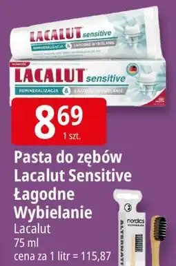 E.Leclerc Pasta do zębów Lacalut Sensitive oferta