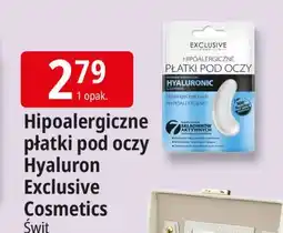 E.Leclerc Płatki pod oczy z kwasem hialuronowym Exclusive Cosmetics oferta