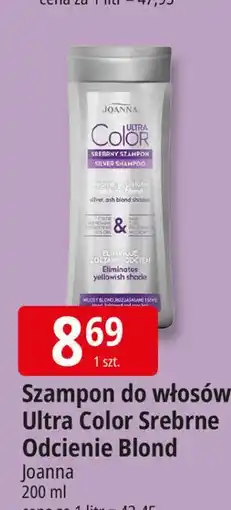 E.Leclerc Szampon do włosów srebrne i popielate odcienie blond Joanna Ultra Color oferta