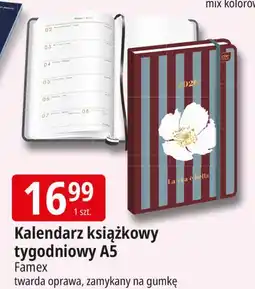 E.Leclerc Kalendarz a5 książkowy tygodniowy Famex oferta