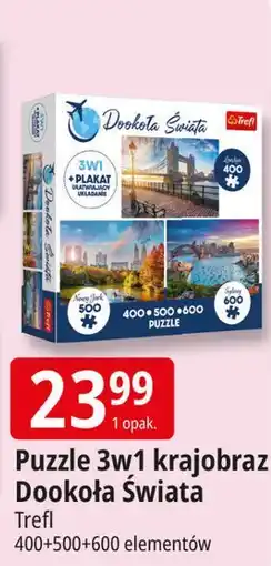 E.Leclerc Puzzle 3w1 krajobraz Trefl oferta