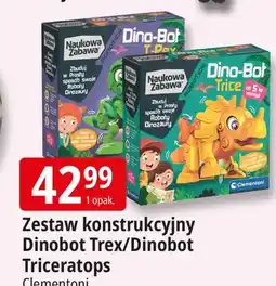 E.Leclerc Dino bot triceratops Clementoni oferta