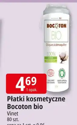 E.Leclerc Płatki kosmetyczne okrągłe bio Bocoton oferta