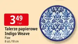 E.Leclerc Talerze papierowe 18 cm Paw oferta