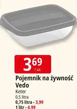 E.Leclerc Pojemnik na żywność vedo 1 l Keter oferta