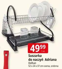E.Leclerc Suszarka do naczyń adriana czarna Delhan oferta