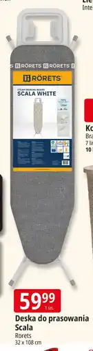 E.Leclerc Deska do prasowania scala 32 x 108 cm Rorets oferta