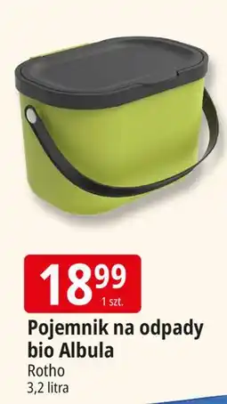 E.Leclerc Pojemnik na śmieci albula 3.2l Rotho oferta