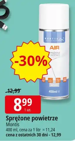 E.Leclerc Sprężone powietrze Montis oferta