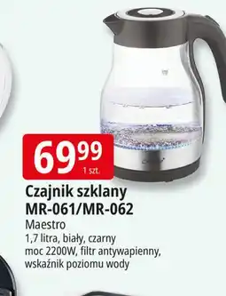 E.Leclerc Czajnik szklany mr-061 Maestro oferta