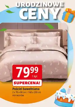 E.Leclerc Komplet pościeli bawełnianej 160 x 200 cm + 2 70 80 oferta