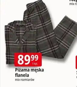 E.Leclerc Piżama męska flanelowa oferta