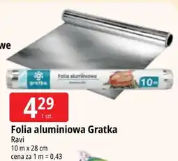 E.Leclerc Folia aluminiowa 10 m Gratka oferta
