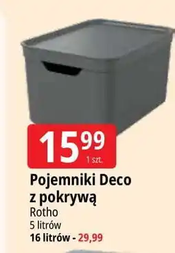 E.Leclerc Pojemnik deco 16 l Rotho oferta