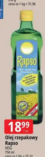 E.Leclerc Olej rzepakowy Rapso oferta