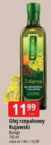 E.Leclerc Olej z lnem oraz pestakami dyni Kujawski 3 Ziarna oferta