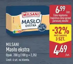 ALDI Masło ekstra 82,5% Milsani oferta