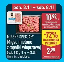 ALDI Mięso mielone z łopatki wieprzowej Mięsne Specjały oferta