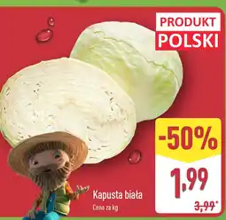 ALDI Kapusta biała Aldi oferta