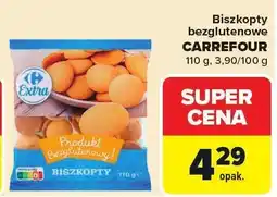 Carrefour Market Biszkopty bezglutenowe CARREFOUR oferta