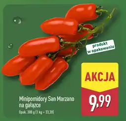 ALDI Minipomidory San Marzano na gałązce Aldi oferta