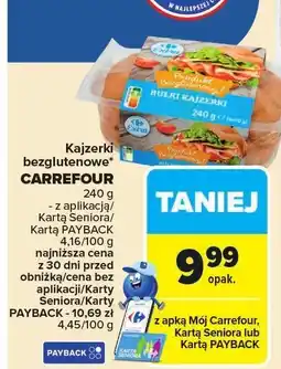 Carrefour Market Kajzerki bezglutenowe CARREFOUR oferta
