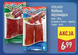ALDI Kiełbasa Gyulahús Kiełbasa dojrzewająca oferta