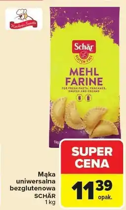 Carrefour Market Mąka uniwersalna bezglutenowa SCHÄR 1kg oferta