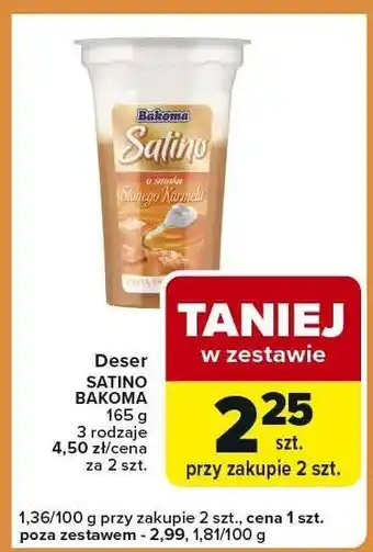 Deser SATINO BAKOMA 165 g