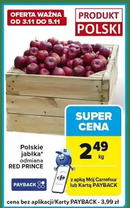 Carrefour Express Jabłka Polskie odmiana RED PRINCE Carrefour Express oferta