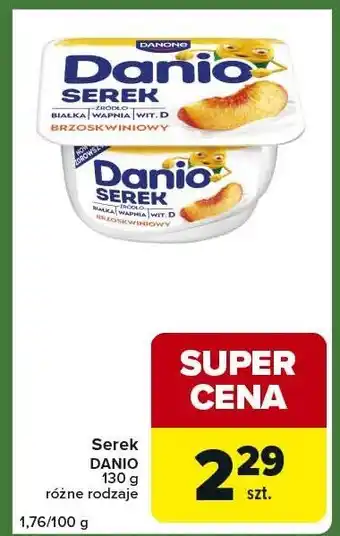 Serek DANIO 130 g, różne rodzaje