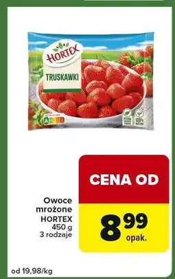 Carrefour Express Owoce mrożone HORTEX 3 rodzaje oferta