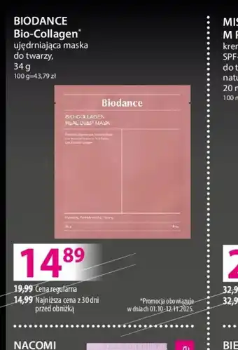 Hebe BIODANCE Bio-Collagen oferta