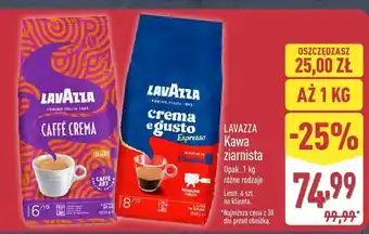 Kawa ziarnista LAVAZZA Caffè Crema, Crema e Gusto Espresso
