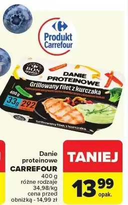 Carrefour Market Danie proteinowe CARREFOUR 400g oferta