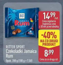 ALDI Czekoladki Jamaica Rum RITTER SPORT oferta
