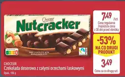 ALDI Czekolada deserowa z całymi orzechami laskowymi CHOCEUR Nutcracker oferta