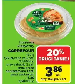 Carrefour Market Hummus klasyczny CARREFOUR oferta