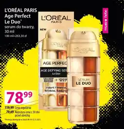 Hebe L'ORÉAL PARIS Age Perfect Le Duo oferta