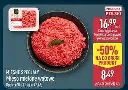 ALDI Mięso mielone wołowe MIĘSNE SPECJAŁY oferta
