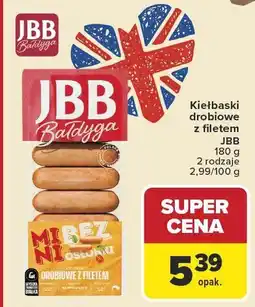 Carrefour Market Kiełbaski drobiowe z filetem JBB oferta