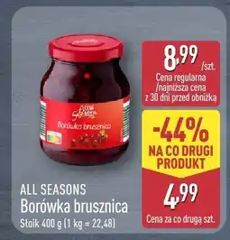 ALDI Borówka brusznica ALL SEASONS oferta