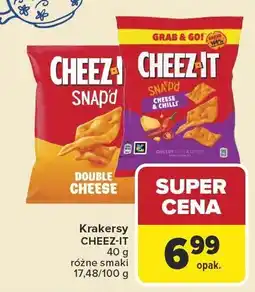 Carrefour Market Krakersy CHEEZ-IT Double Cheese 40g oferta