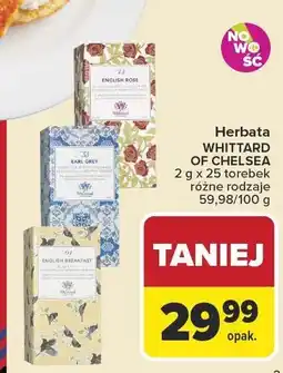 Carrefour Herbata WHITTARD OF CHELSEA oferta