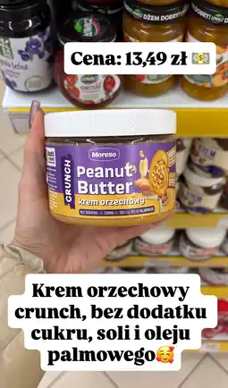 Dino Krem orzechowy Peanut Butter Crunch Moreso oferta